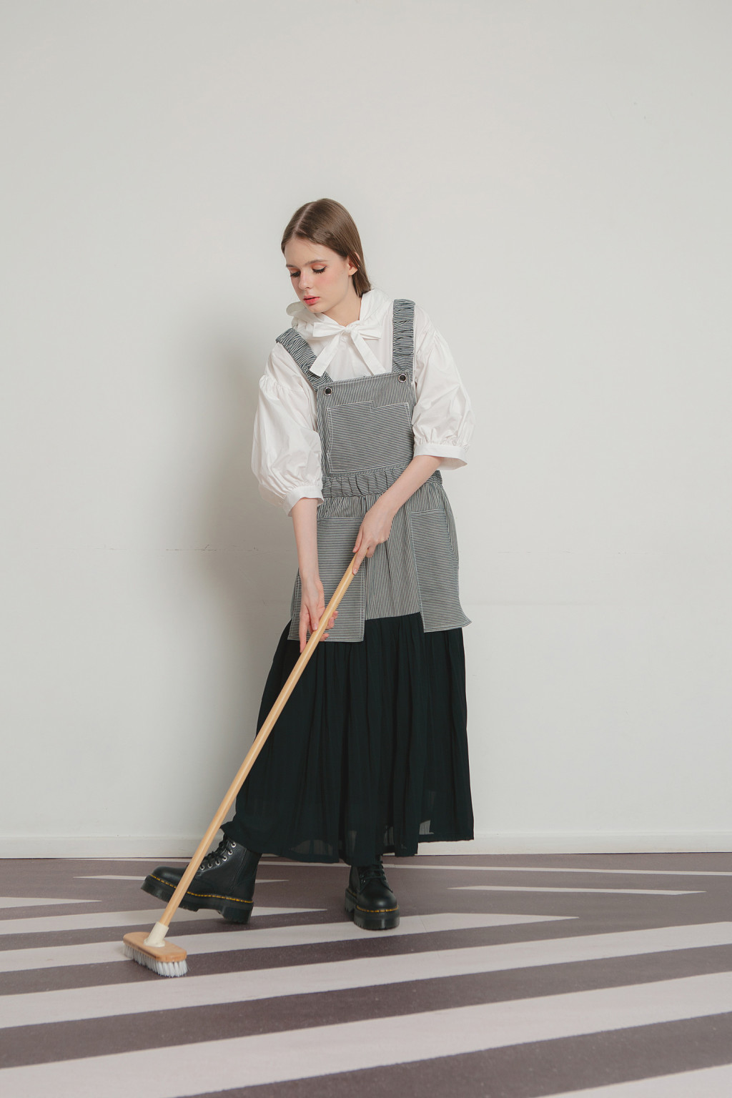 LIVA OVERALL DRESS DENIM